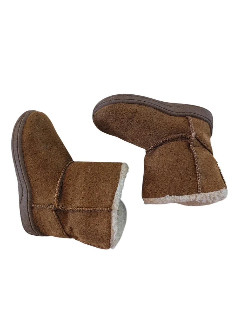 Garanimals Caramel Tan Faux Fur Lined Boots